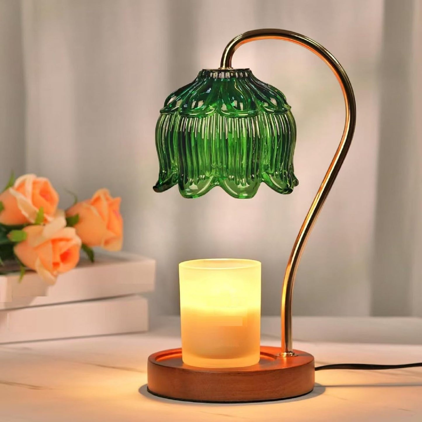 Lotus candle warmer lamps