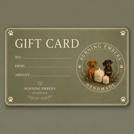 Burning Embers Gift card
